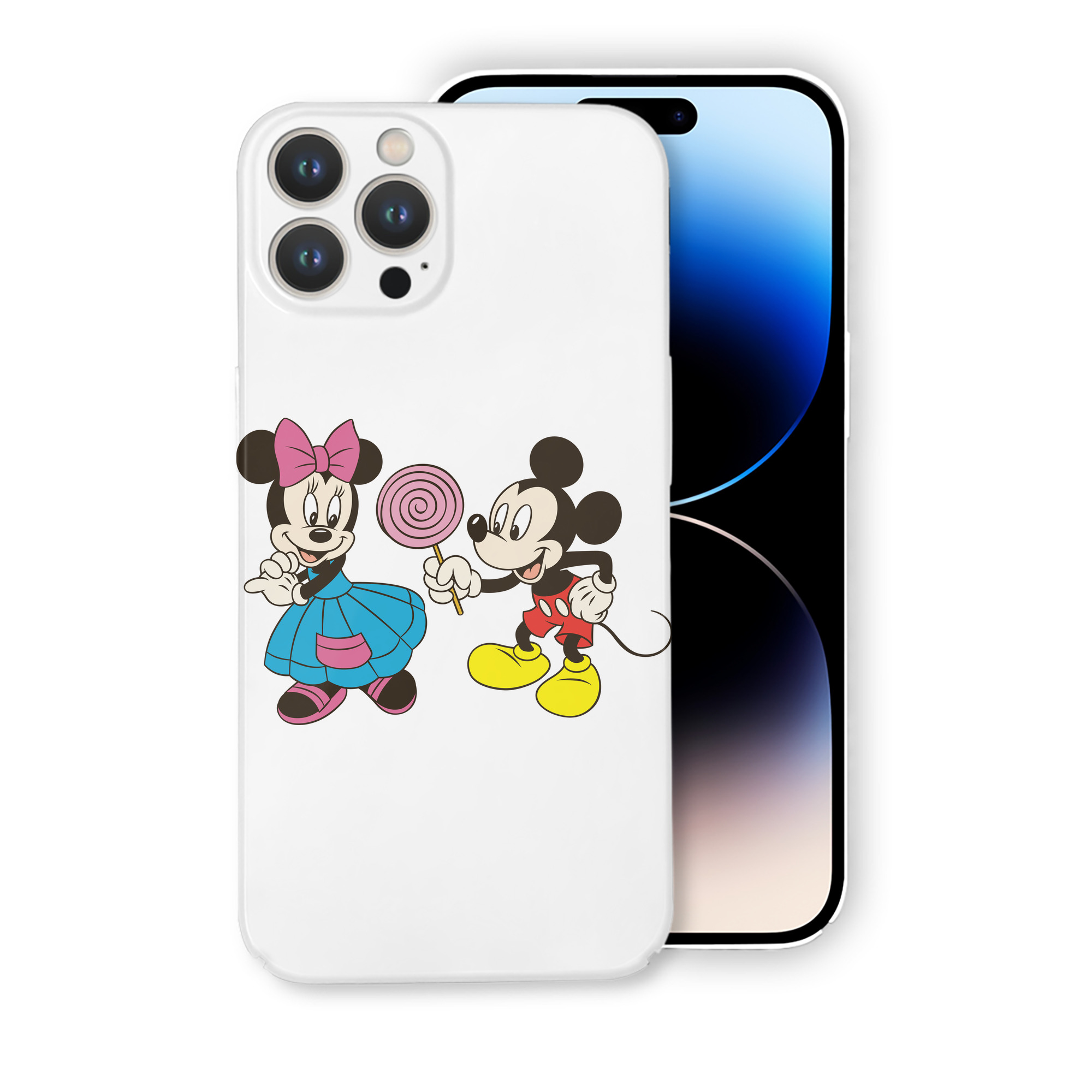 （画像用） ミッキーマウス Mickey Mouse 【iPhone 14シリーズ対応】ハードケース